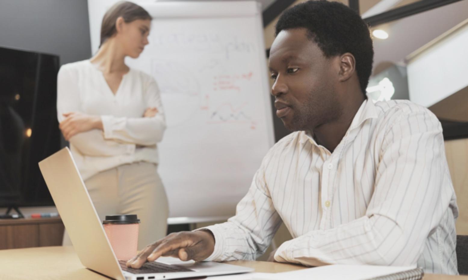 Modern business automation workspace showing streamlined digital processes and efficient workflow management